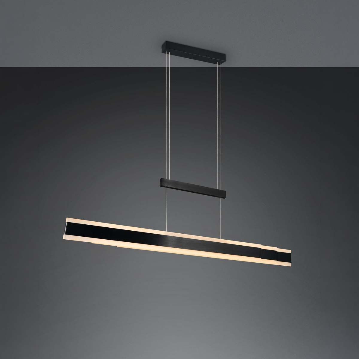 Lampadari & plafoniere: LED Pendelleuchte, CCT, 152 cm x 6 cm – Nuovo (secondo la descrizione) da Kreuzlingen venduto da Smart-Light 1