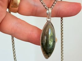 Collier avec Labradorite