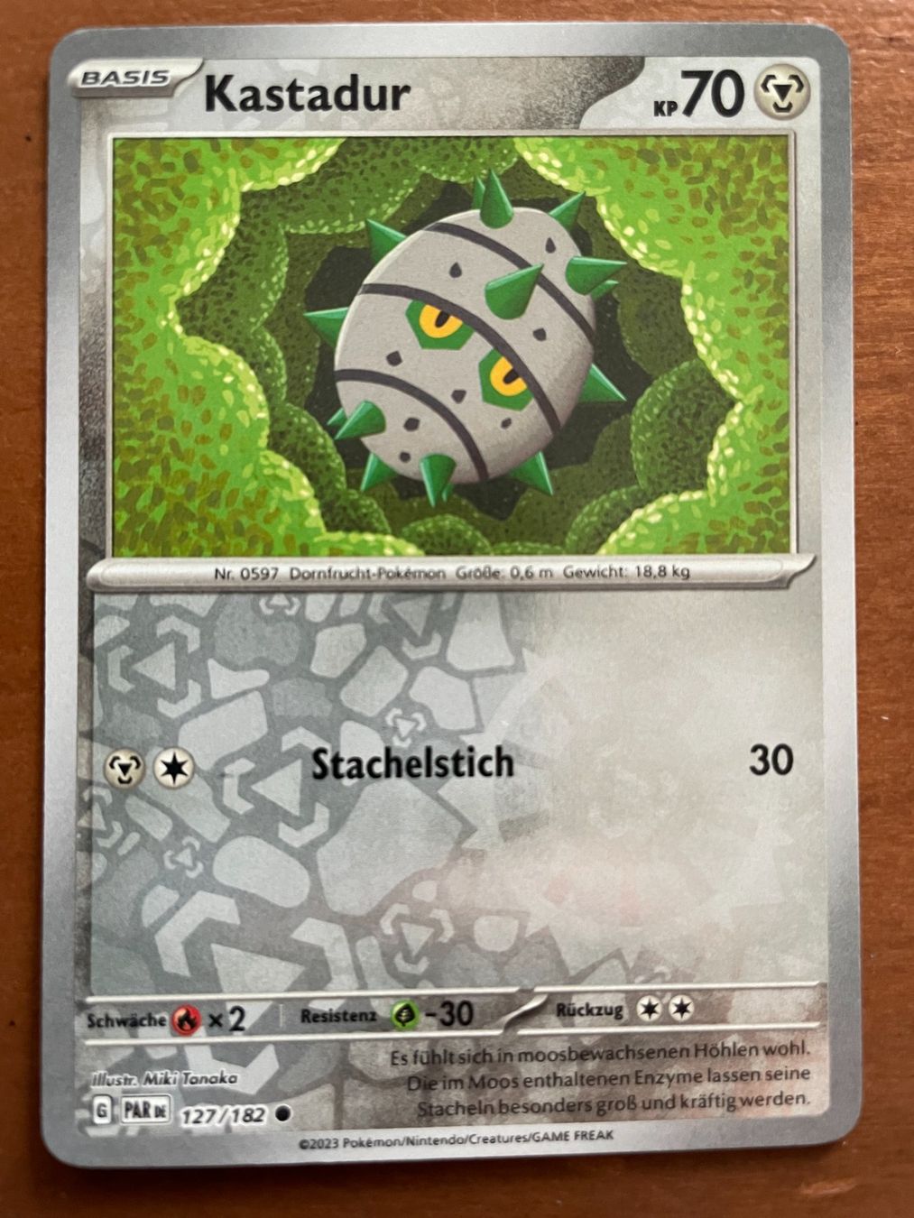 Pokémon Carte collezionabili: Pokemon Kastadur Reverse (Versand gratis) – Nuovo (secondo la descrizione) da Chur venduto da Angerson