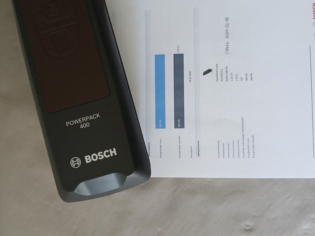 Bosch Batterie: Bosch Powerpack 400 mit 495Wh - Diamant Cover + Messbericht – Usato da Winterthur venduto da .-thx-. 1