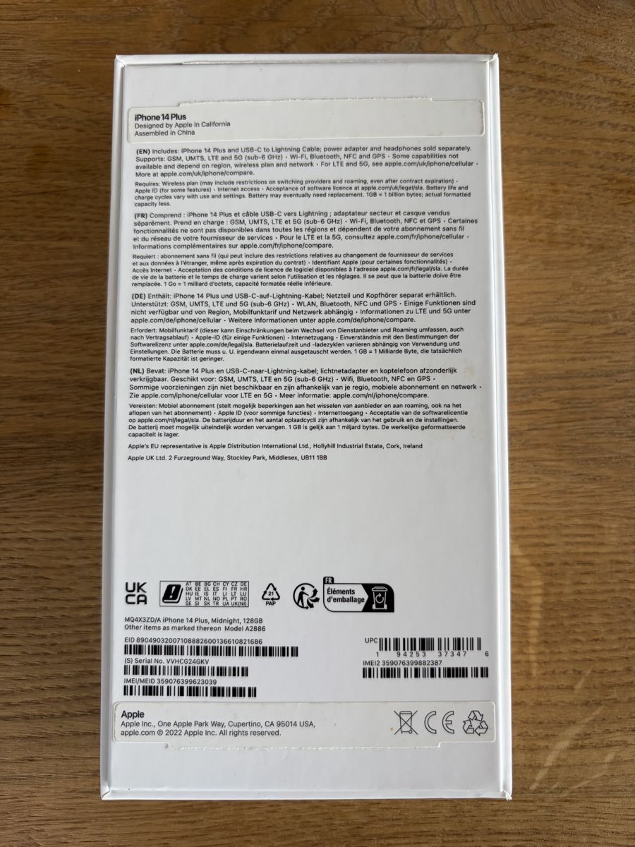 Apple Handys / Smartphones: iPhone 14 Plus mit Quadlock Hülle – Gebraucht aus Oberweningen von berner117 3