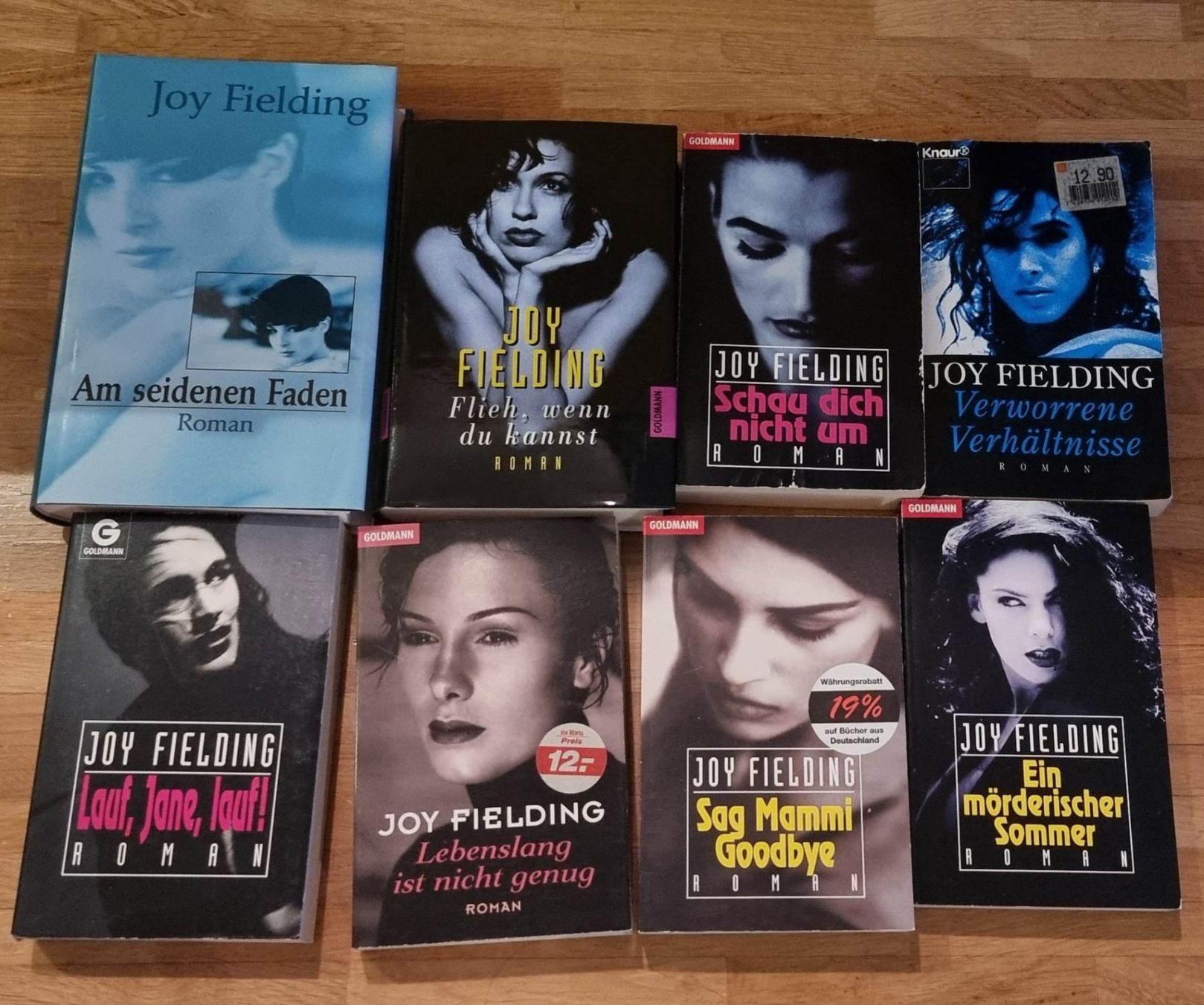 Libri: Joy Fielding - 8er Set Romane - Spannung pur! – Nuovo (secondo la descrizione) da Winterthur venduto da Versus0