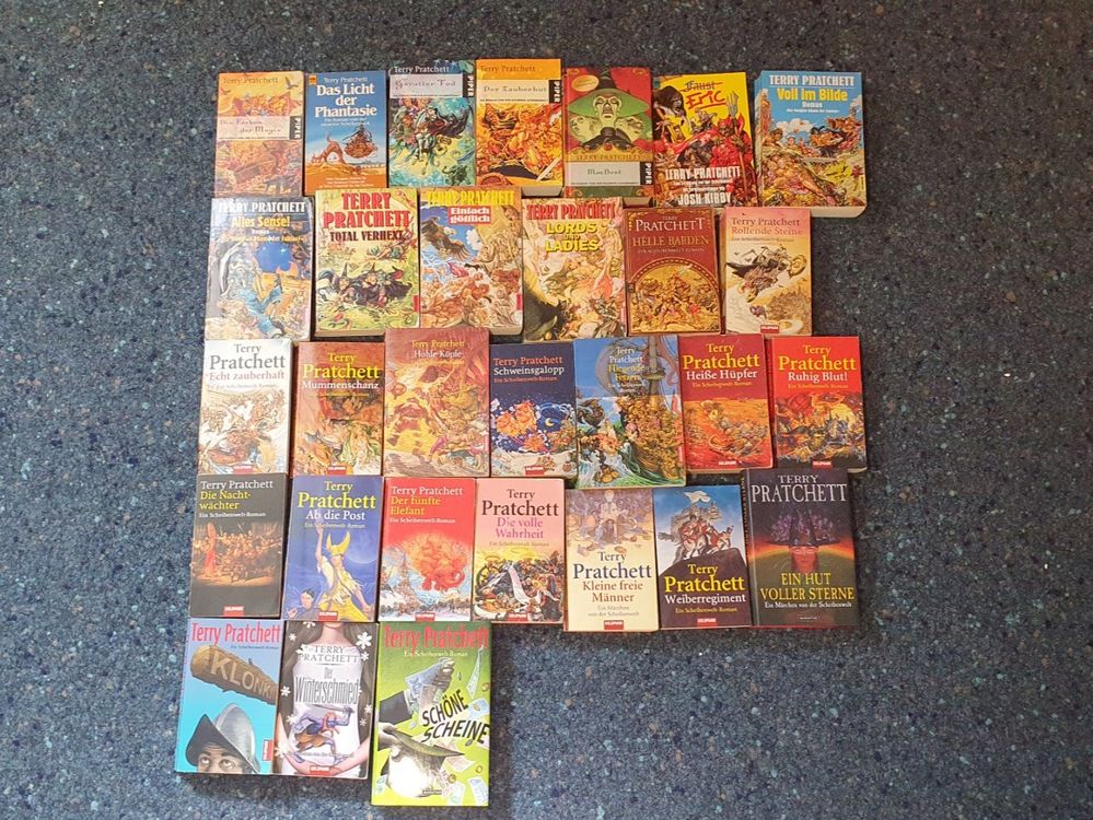 Terry Pratchett Bücher Sammlung Scheibenwelt Kaufen auf Ricardo