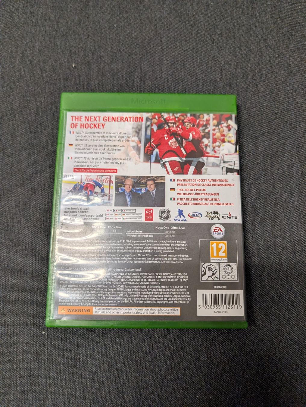 Giochi: NHL 15 Microsoft Xbox Series x / one – Usato da Giubiasco venduto da Ticinerd 1