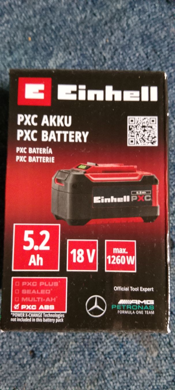 Einhell Akkus: NEU&OVP Einhell PXC Akku 18V 5.2Ah  – Neu und originalverpackt aus Dübendorf von John1893 1