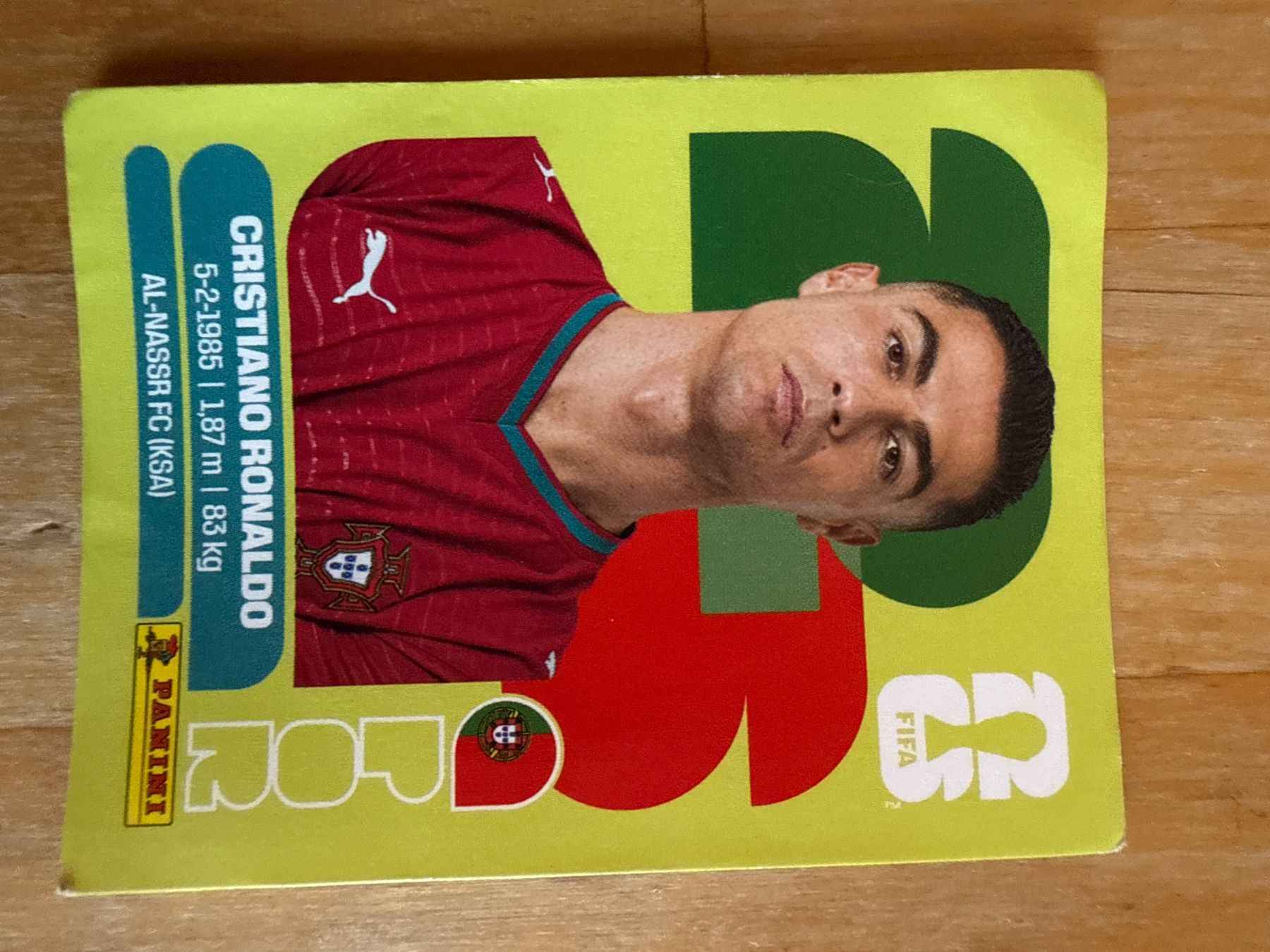 Panini Sammelbilder & Trading cards: Panini Sticker Cristiano Ronaldo – Gebraucht aus Genève von Mor_s5cf