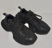 Balenciaga 3XL black rhinestones