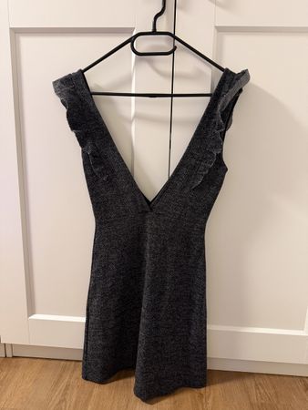 Schwarzes Sommerkleid von Clockhouse, Grösse XS, Top! 