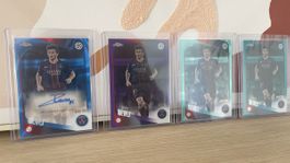 João Neves Topps Chrome UCC 26 PSG Lot /150 Auto /75 199 299