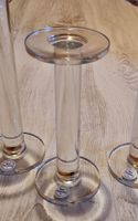Glasi Hergiswil3 Glas Kerzenständer wie neu