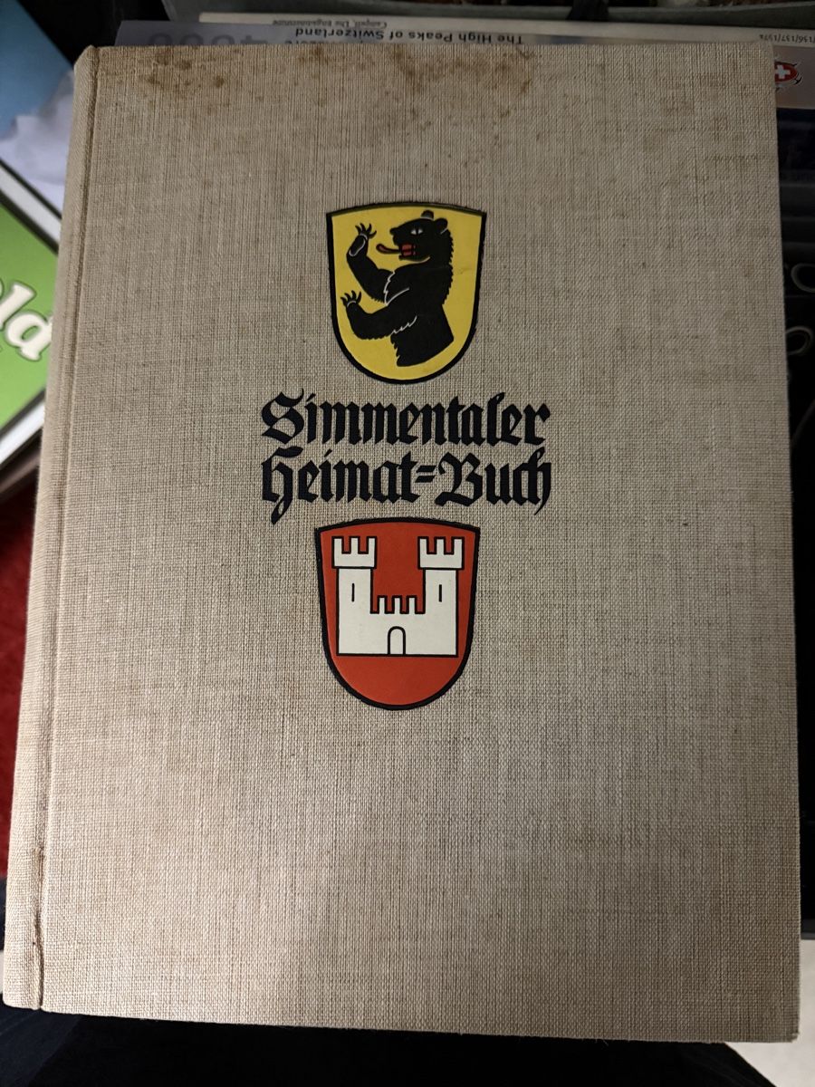 Libri: Simmentaler Heimatbuch – Usato da Celerina/Schlarigna venduto da golfrolf2