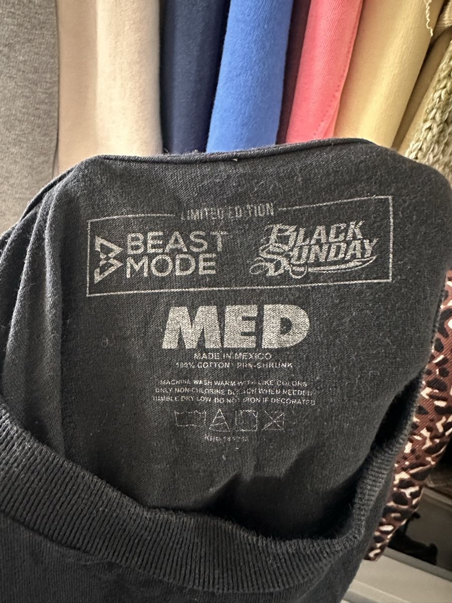 T-shirt: Beast Mode T-Shirt, Grösse M, Cooler Print – Usato da Winterthur venduto da whatdreamz 3