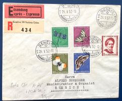 1951 Pro Juventute - Express Satzbrief
