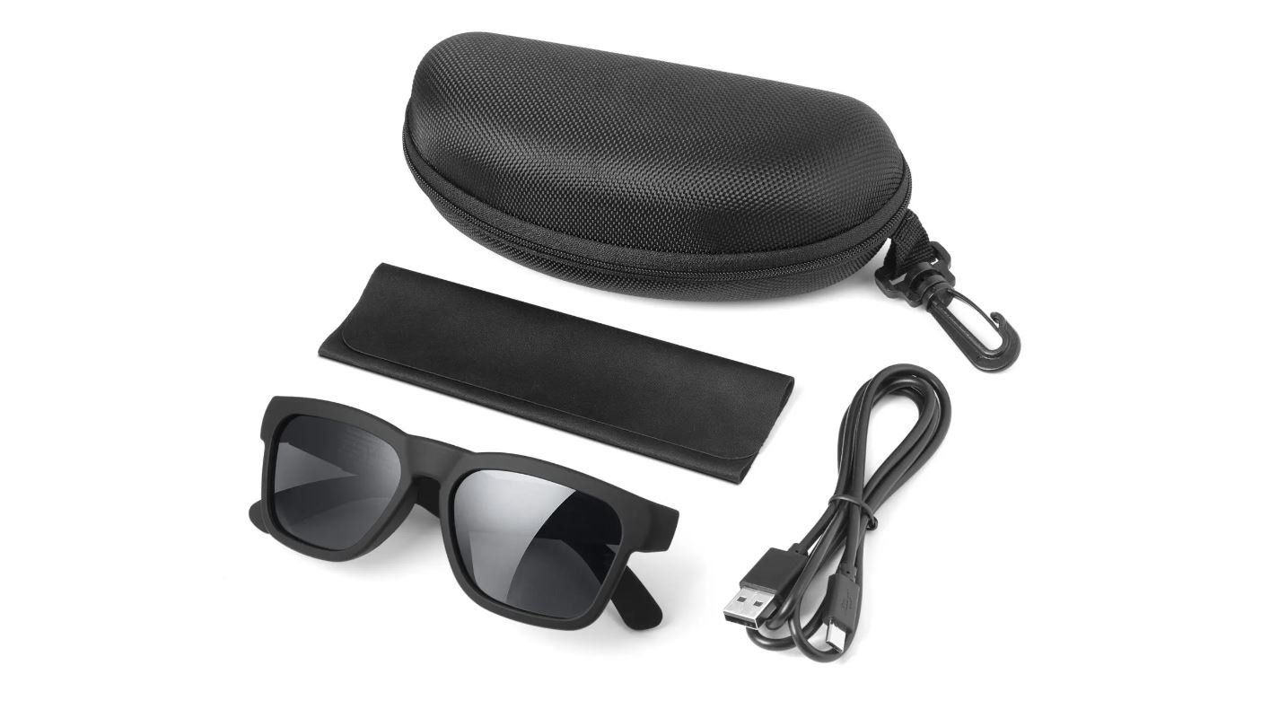 Brillen & Gläser: Sonnenbrille m. Bluetooth Kopfhörer Mikrofon Sprachassistent – Neu und originalverpackt aus Koppigen von Bracher_Mail-House 2