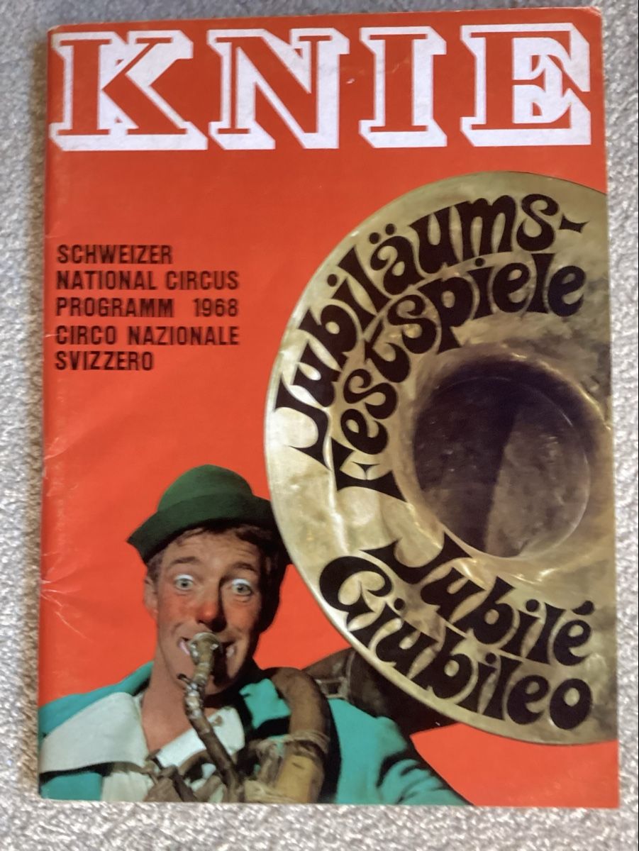 Zeitschriften & Magazine: Circus Knie Programm 1968 – Gebraucht aus Reichenbach i. K. von astra2010