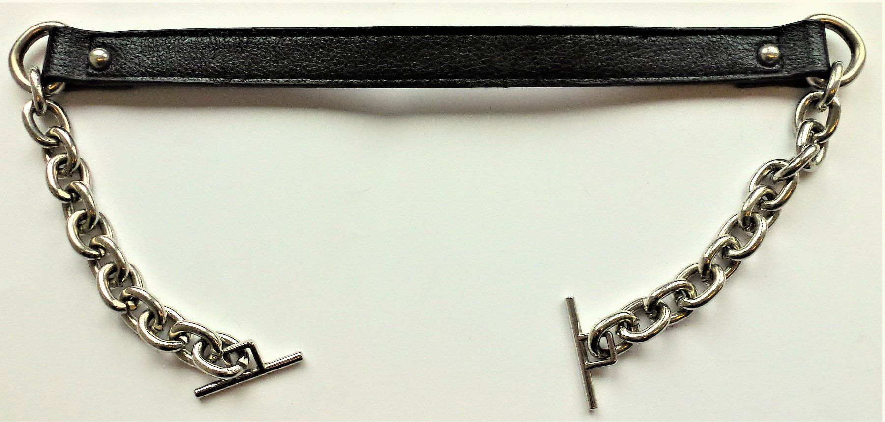 Nastri decorativi: Lederband mit Ketten Nr.2 – Usato da Murgenthal venduto da B.StM 3