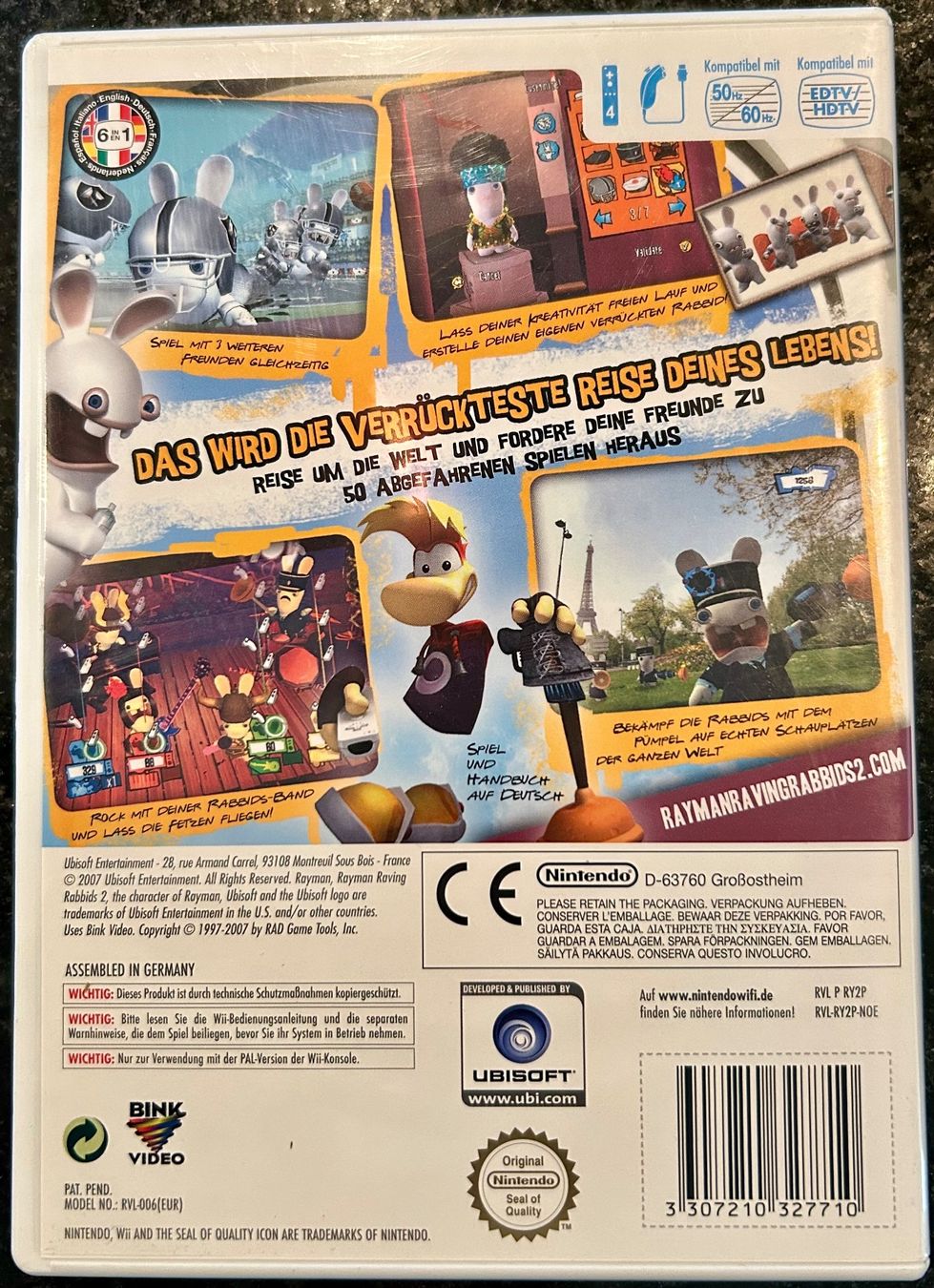 Nintendo Giochi: Nintendo Wii - Rayman - Raving Rabbids 2 – Usato da Arlesheim venduto da thoma2010 1