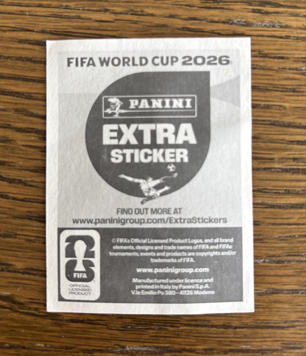 Panini Carte collezionabili: Panini FIFA WM Extra Sticker Luka Modric  – Nuovo (secondo la descrizione) da Berg TG venduto da Bauz81 1