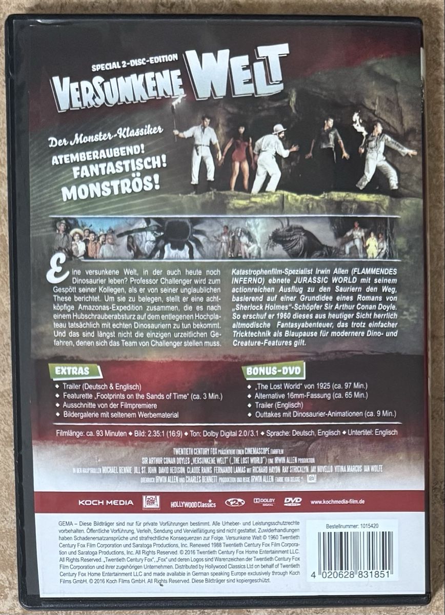 Tous les DVDs: VERSUNKENE WELT  – Neuf (Voir description) à Dietikon par AndreaSch01 1