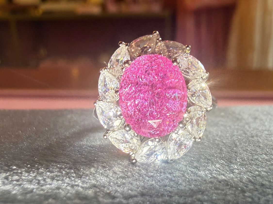 Bagues: Bague Saphir Rose – Neuf avec emballage d'origine à St-Maurice par Sandrinette123 2