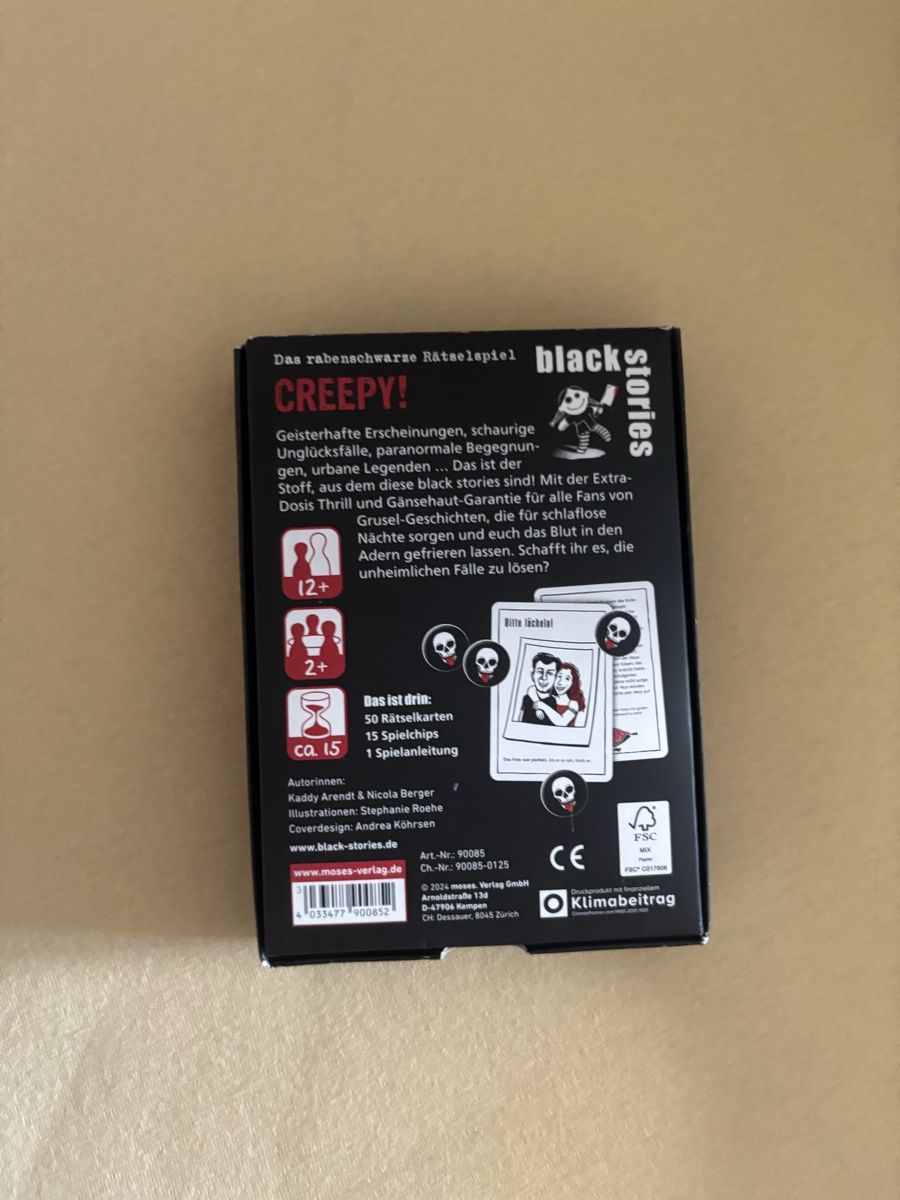 Spiele: Black Stories Spiel – Neu (gemäss Beschreibung) aus Olten von zor_6npz 1