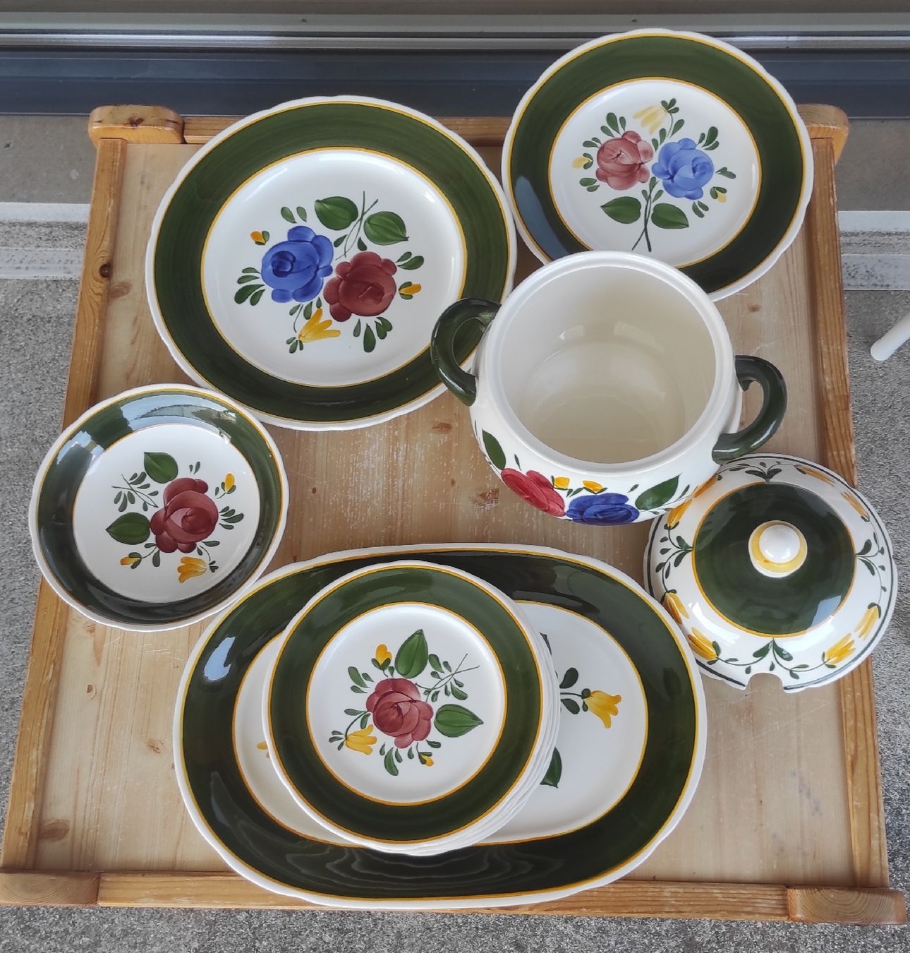 Villeroy & Boch Geschirrsets: Geschirr Villeroy & Boch "Bauernblume" – Gebraucht aus Kreuzlingen von Dennis2004