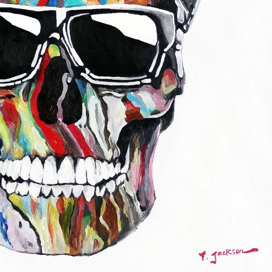 Reproduktionen & Neuware: Modern Art - King skull raising – Neu (gemäss Beschreibung) aus Larnaca von KunstDepot24 4