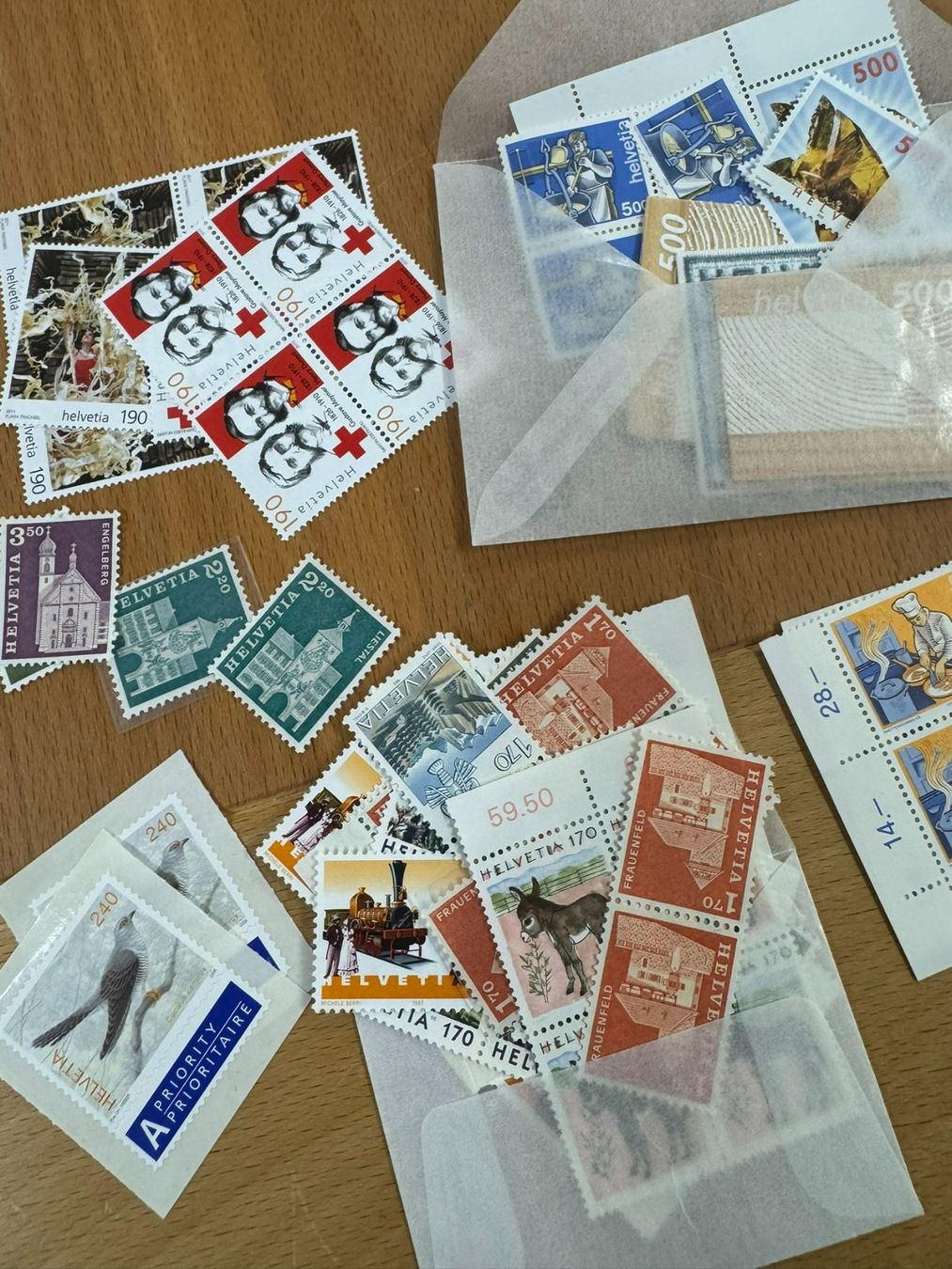 Tutti i francobolli: Frankaturgültige Schweizer Briefmarken – Nuovo (secondo la descrizione) da Brittnau venduto da trouvaille02 6