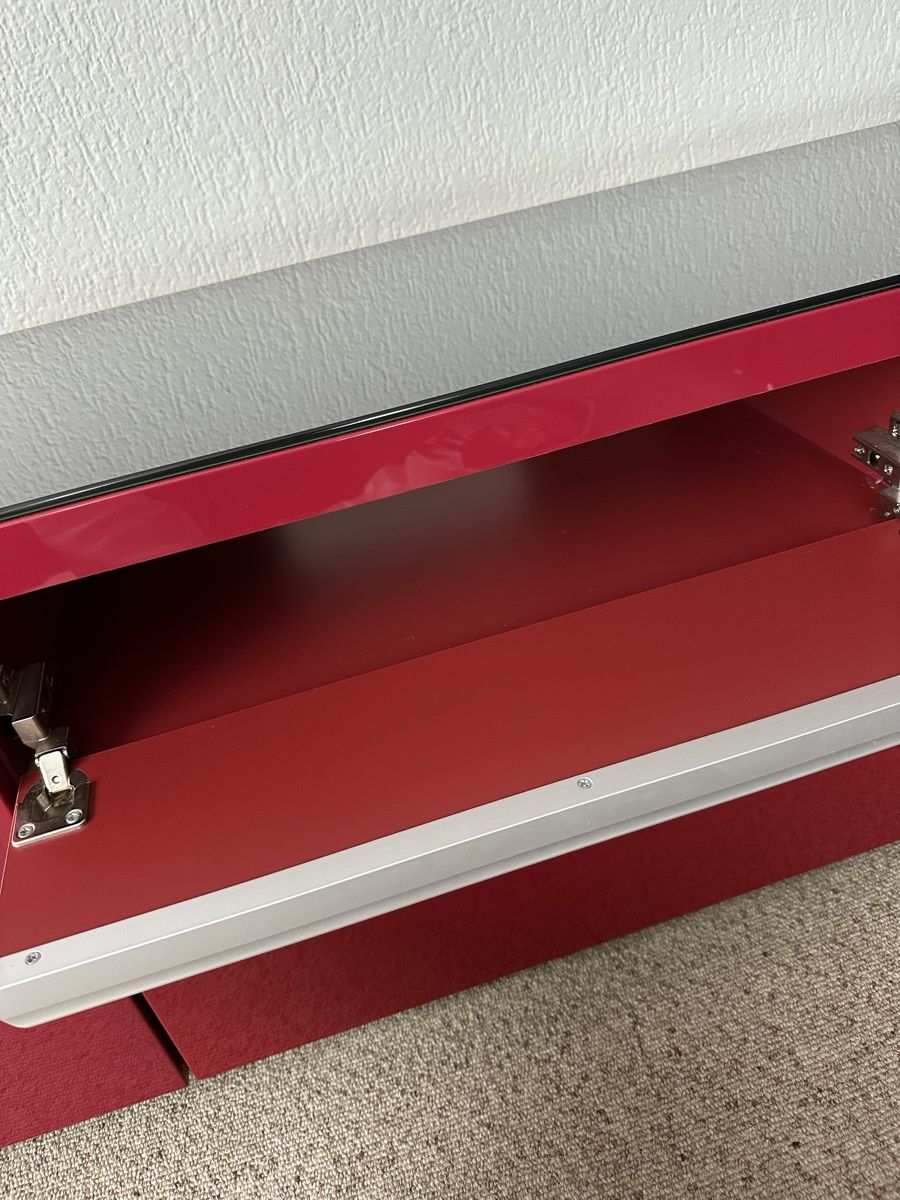 Ikea TV Möbel: Sideboard rot schwarz mit Schubladen und Fächern gebraucht – Gebraucht aus Reinach BL von bieeenchen 2
