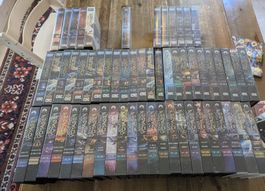Riesige Star Trek Voyager VHS Sammlung Staffeln 1-7