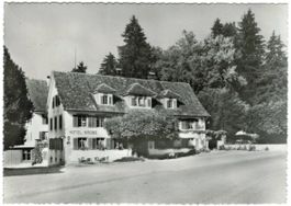AK Hotel Krone & Post Sihlbrugg-Dorf 1959