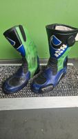 Motorradstiefel iXS grün blau Gr. 42  Gebraucht