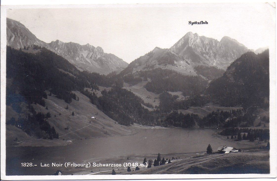 Ansichtskarten: LE LAC NOIR – Gebraucht aus Les Verrières von Scampi0