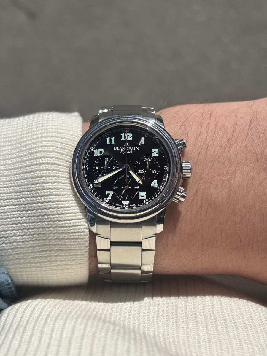 Blancpain Orologi: Blancpain Flyback Chronograph Leman - Full Set – Usato da Niederglatt ZH venduto da per_sxj8