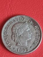 5 RAPPEN SCHWEIZ - JAHR 1893 