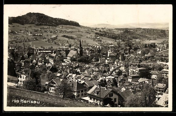 Cartes postales: AK Herisau, Ortsansicht – D'occasion à Berlin par bartko-reher