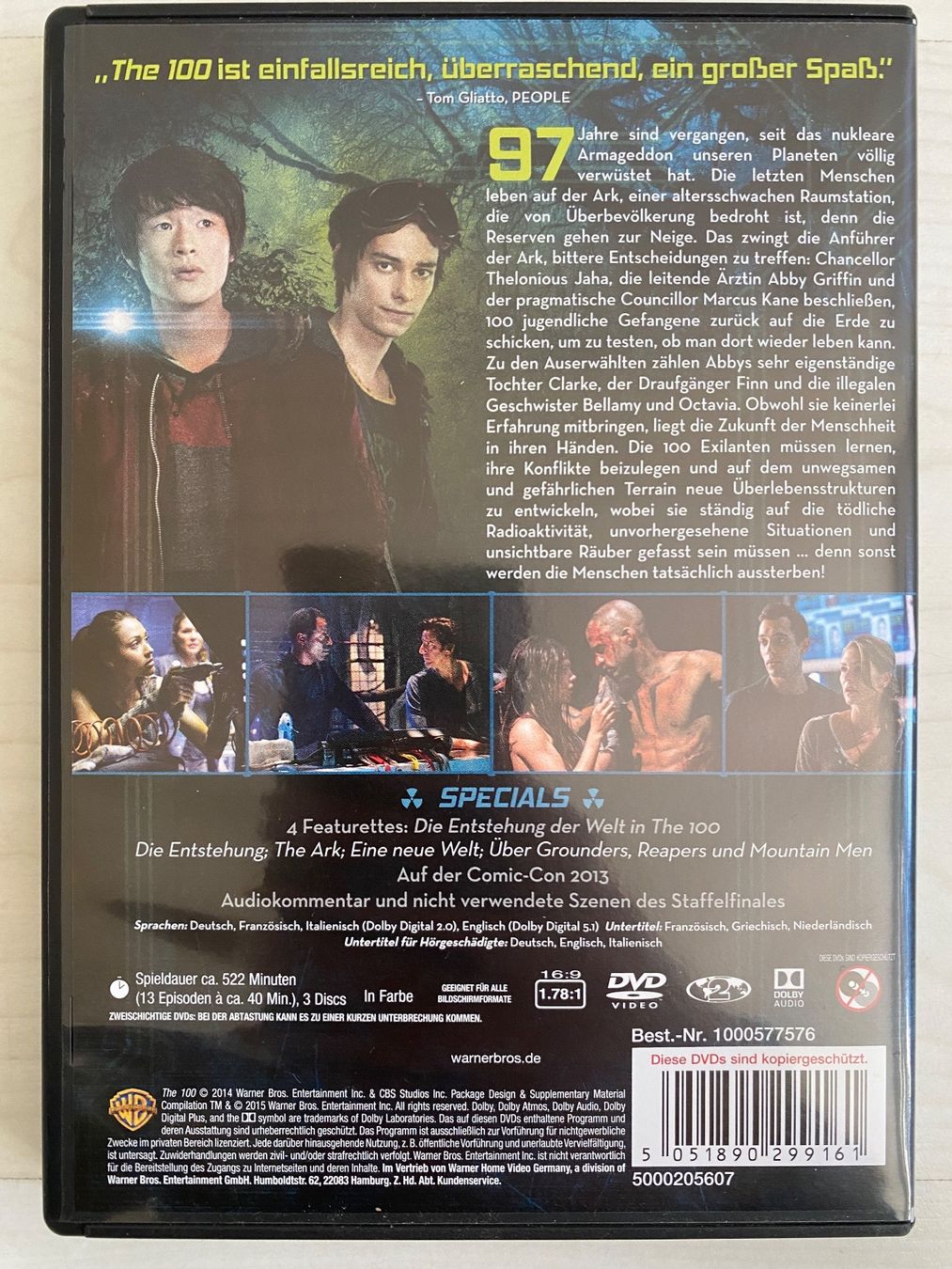 Tutti i DVDs: The 100 Staffel 1 – Usato da Gerlafingen venduto da Aebu85 1