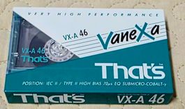 RARE💥THATS"VX-A46"💥 top chromium cassette