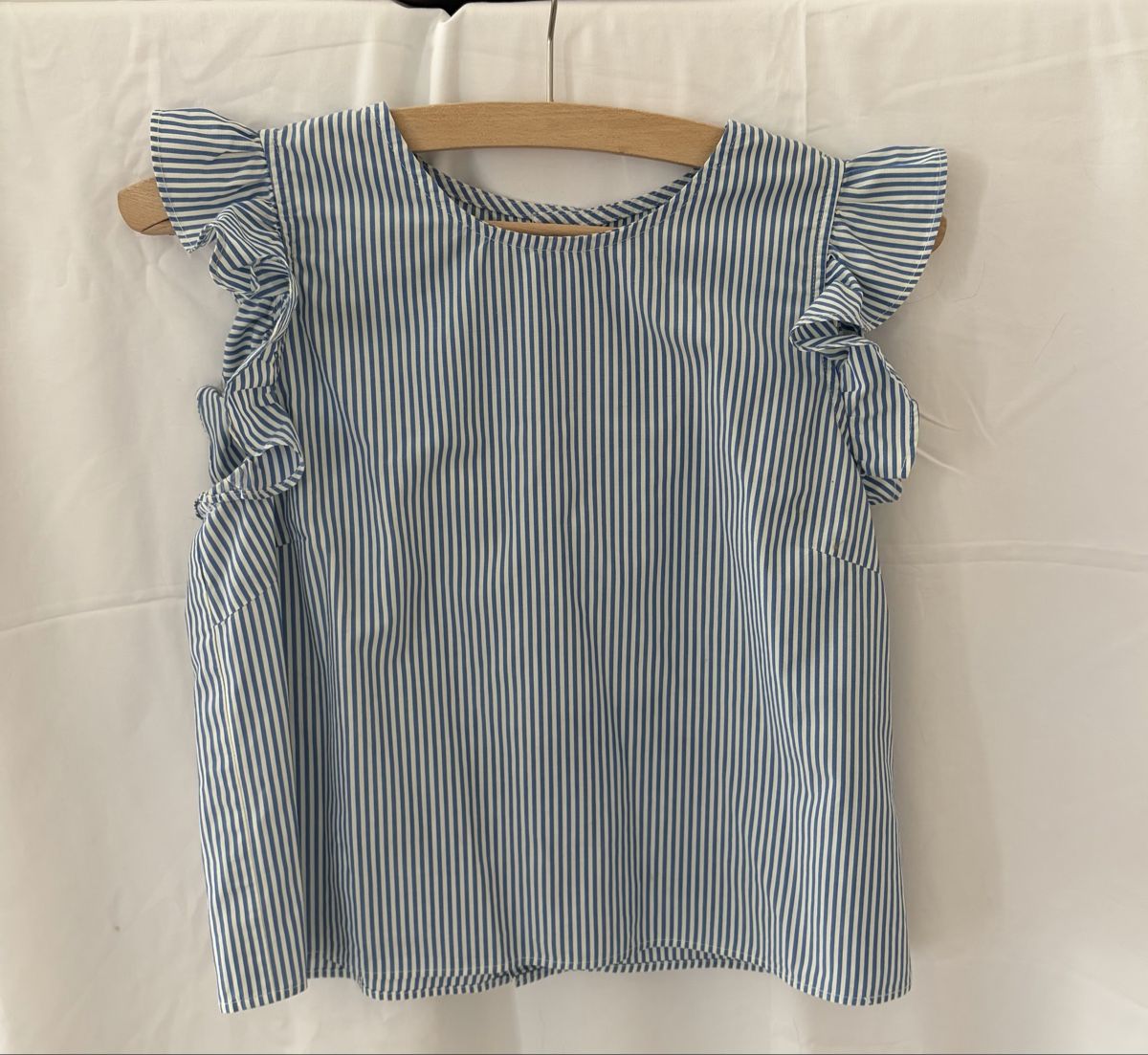 Blusen: Camicetta a righe con volant – taglia xS – Gebraucht aus Breganzona von emm_vw8q