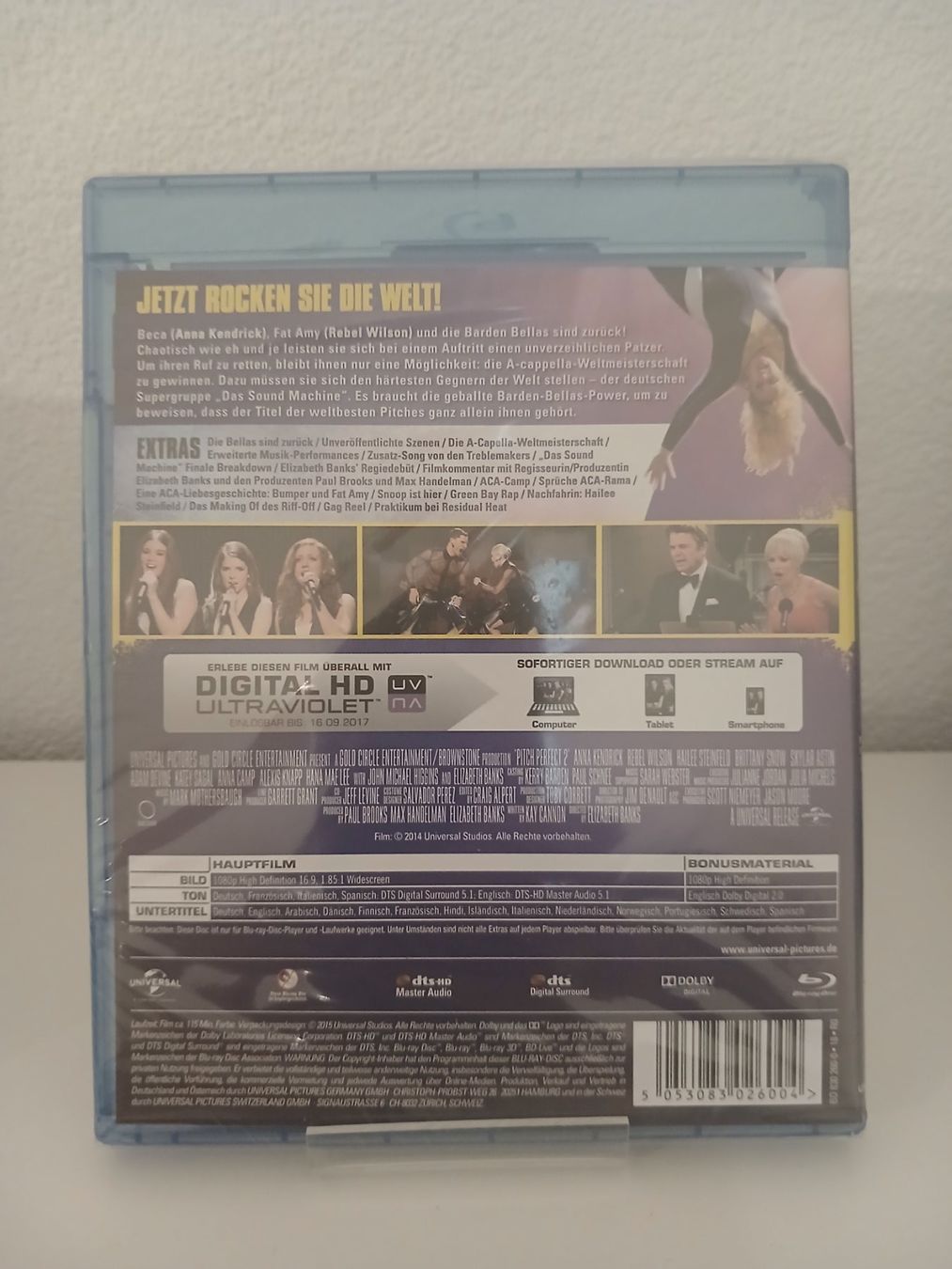 Tous les DVDs: Pitch Perfect 2/neu – Neuf avec emballage d'origine à St. Margrethen SG par SamusAran 1