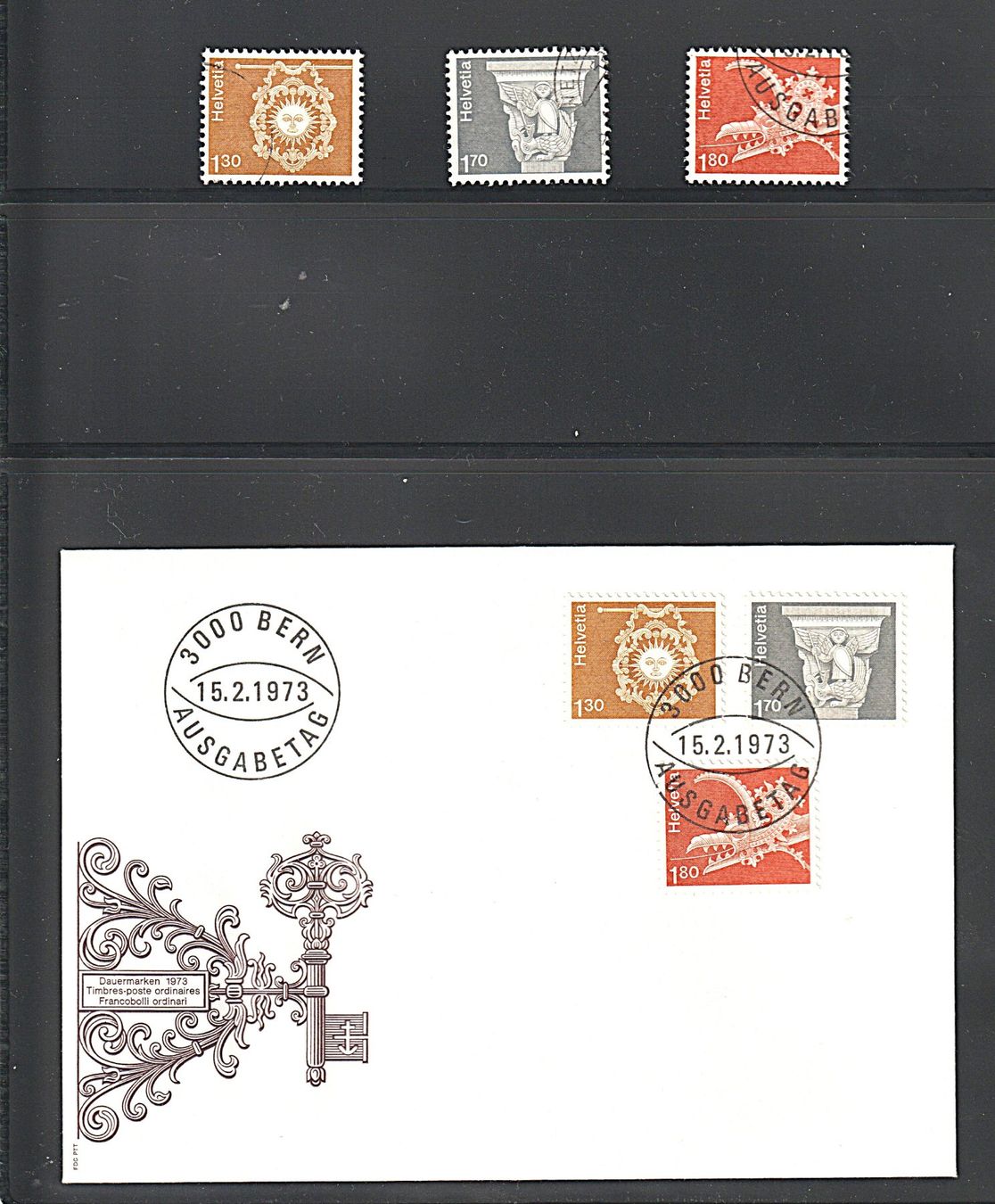 Tutti i francobolli: 1971-1973 Porto- und Werbemarken – Nuovo (secondo la descrizione) da Frauenfeld venduto da ottoleo 8
