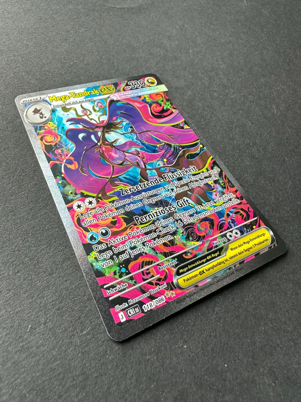 Pokémon Carte collezionabili: Pokémon Karte Mega-Tandrak ex – Usato da Zug venduto da Supervamp 2