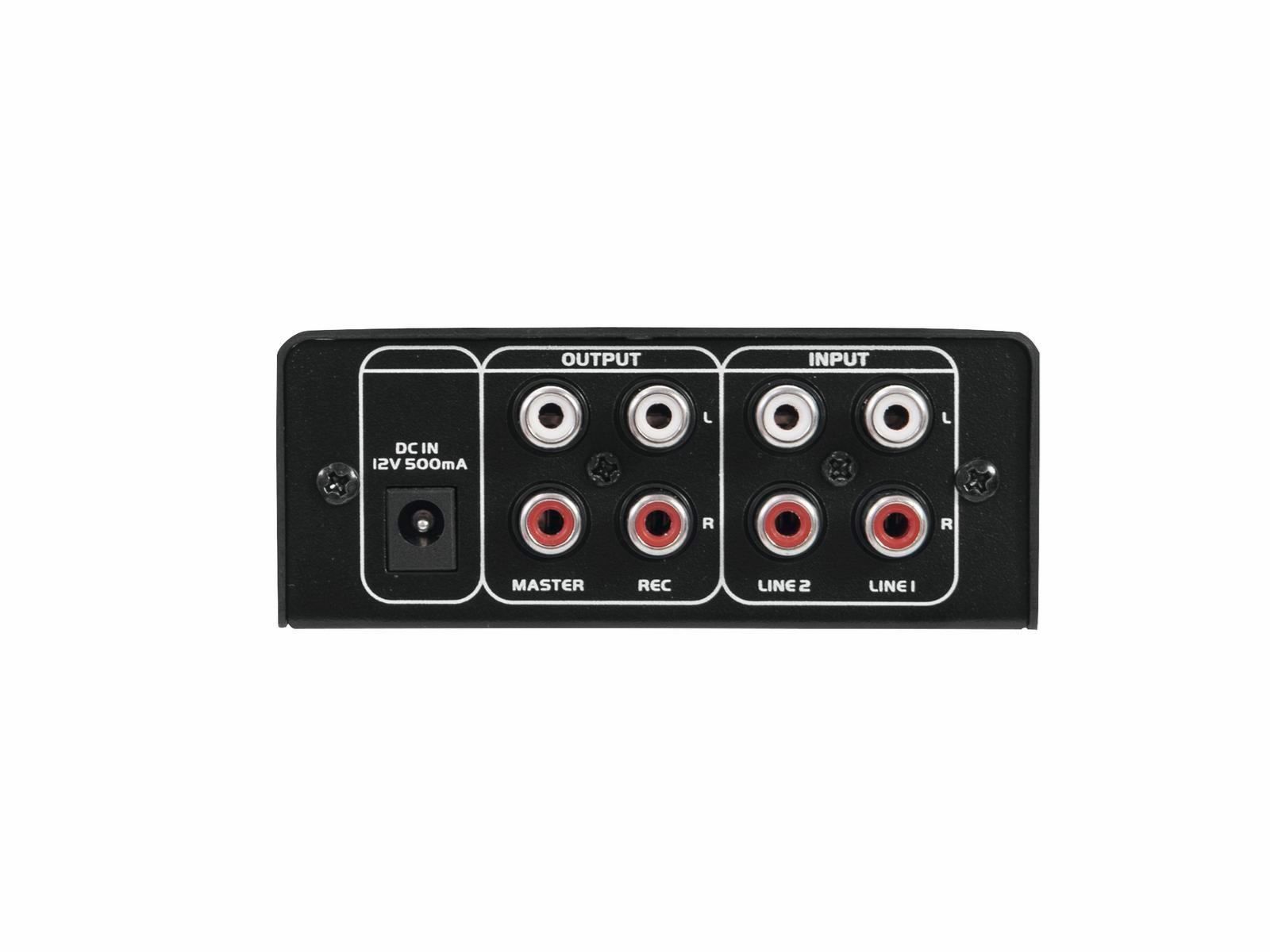 Console di mixaggio: OMNITRONIC GNOME-202 Mini-Mixer schwarz – Nuovo e nell'imballaggio originale da Däniken SO venduto da Profog1 4