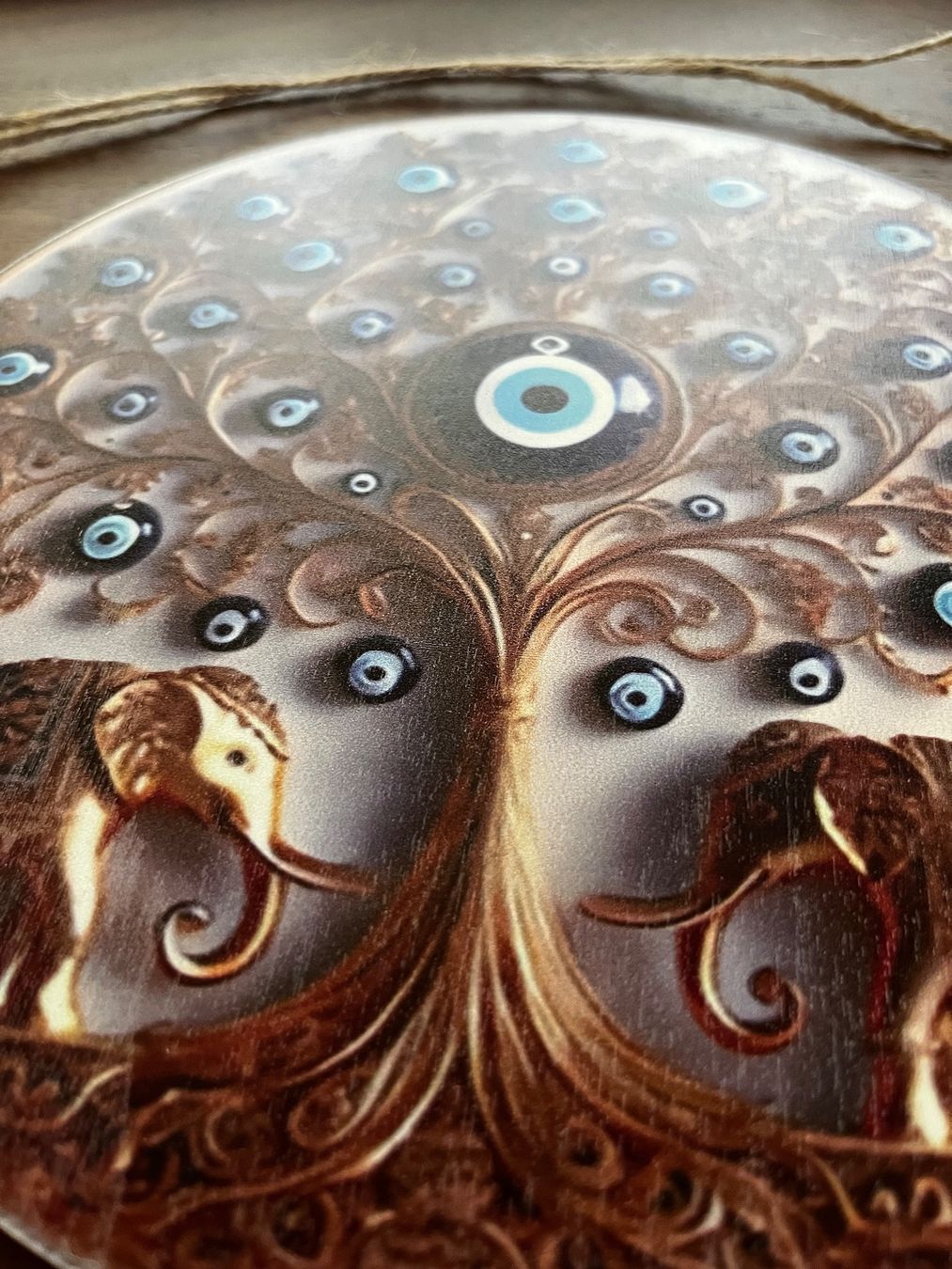 Tutte le decorazioni: Wandschmuck Glücksbringer Baum des Lebens – Nuovo e nell'imballaggio originale da Gams venduto da Mariawicca 1