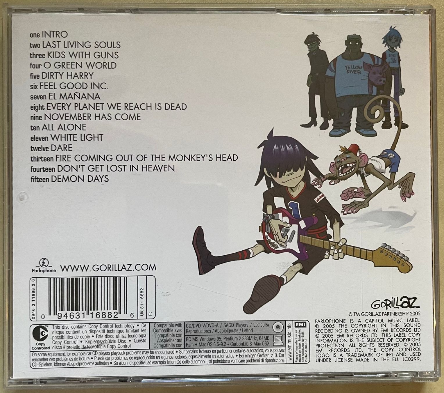 CDs: Gorillaz - Demon Days – Gebraucht aus Brunnen von Barfly5 1