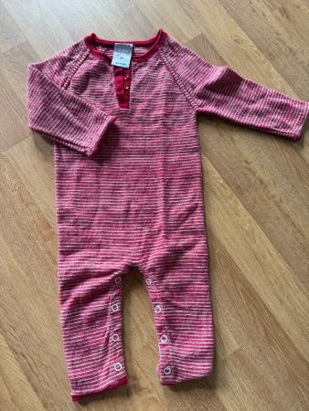 Strampler / Pyjama aus Merino Wolle 68