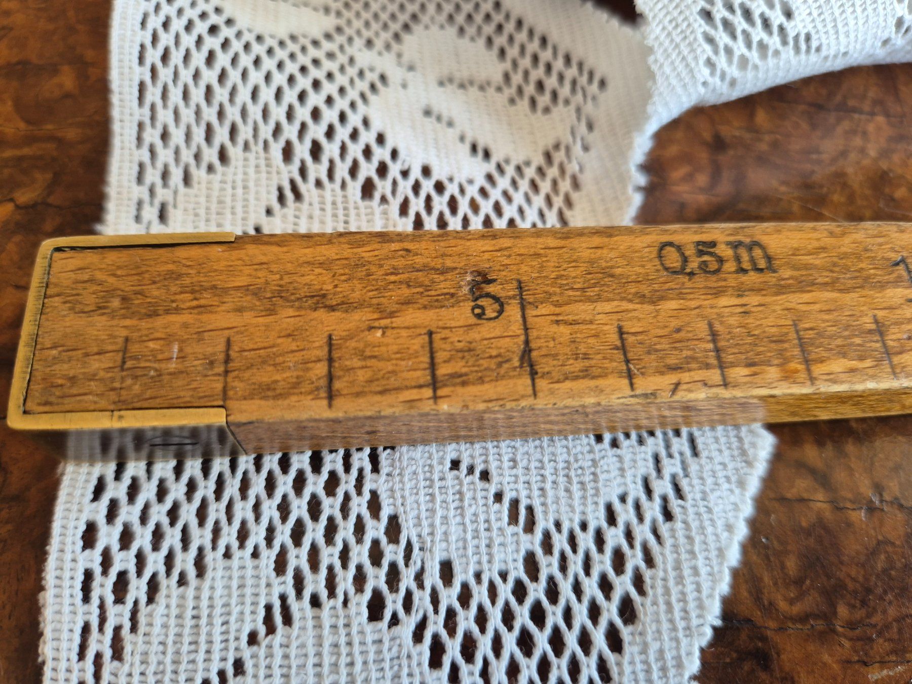 Tessuti: Vintage Baumwolle  Spitze, ca. 7,5  Meter, Deko! – Nuovo (secondo la descrizione) da Bern venduto da aronari 3