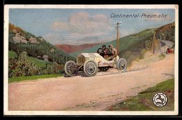 Continental-Pneumatic, Rennwagen währen