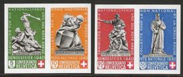 1940 : Zusammenhängende Nr. Z28 + Z30 , postfrisch **