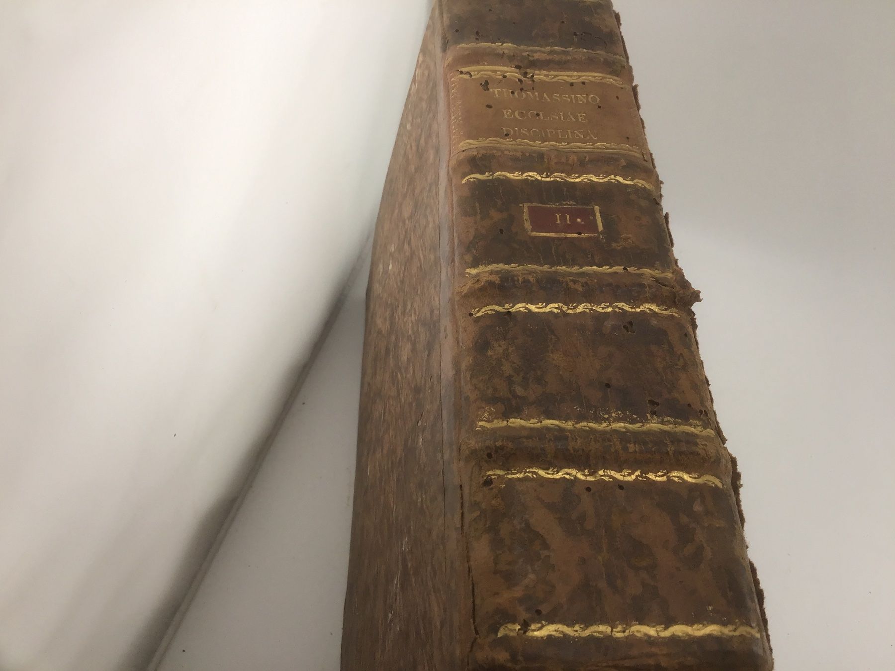 Libri: Vetus, Et Nova ECCLESIASTICA  DISCIPLINA 1769 – Usato da Nods venduto da loredana18 5